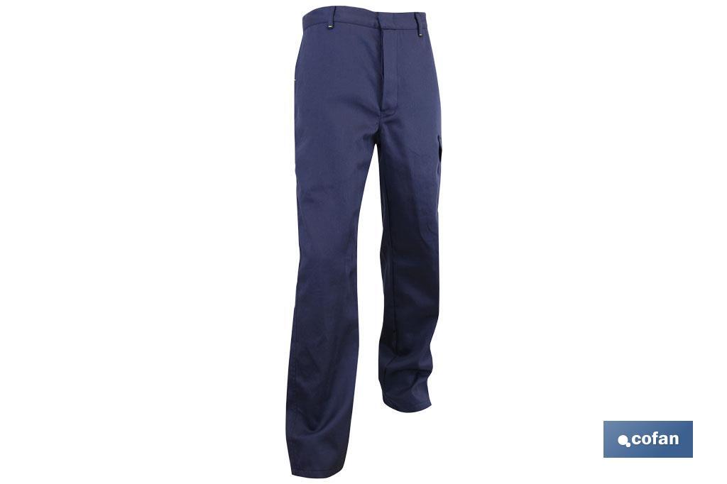 PANTALÓN TRABAJO MULTIRIESGO AZUL OSCURO SILICE T-40 (PACK: 1 UDS)